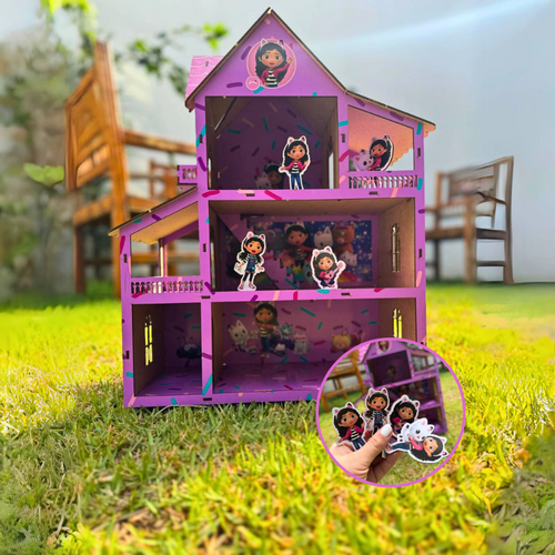 Casa de Boneca Temática Gabby