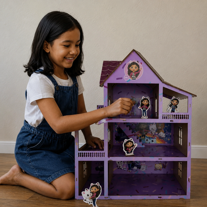 Casa de Boneca Temática Gabby