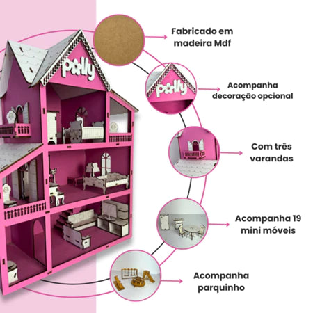Casinha de Boneca Princess